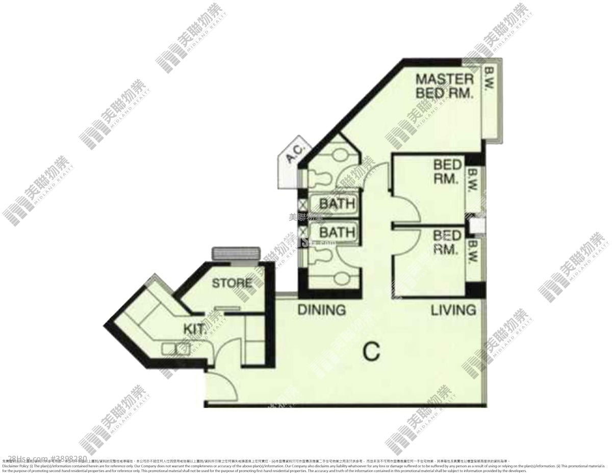 Tierra Verde Sell 4 Bedrooms , 2 Bathrooms 756 ft² ( 70.2 m² )