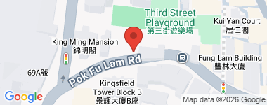 薄扶林道63号 1座 中层 (5-16/32楼) 物业地址