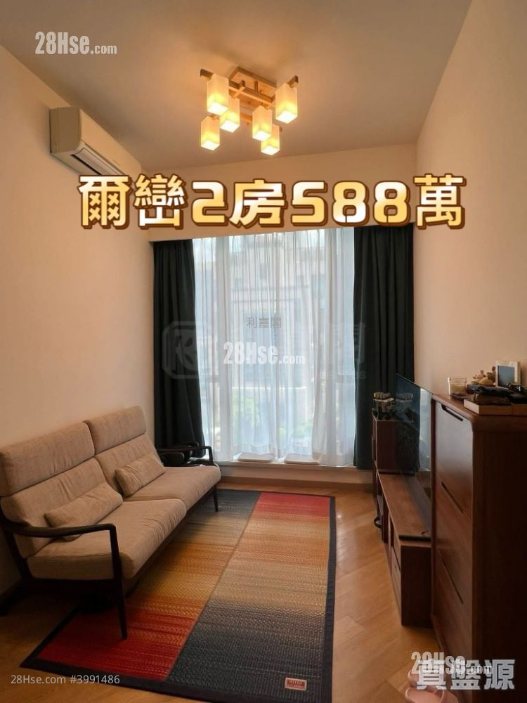 尔峦 售盘 2 房 466 平方尺 ( 43.3 平方米 )