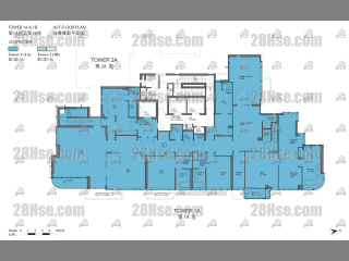 One Toscana 2 Block 1a 16/f FloorPlan