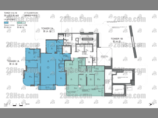 One Toscana 2 Block 1b 1/f FloorPlan