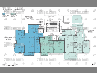 One Toscana 2 Block 1b 2/f To 15/f FloorPlan
