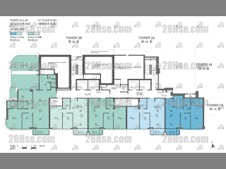 One Toscana 2 Block 2a G/f To 15/f FloorPlan