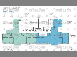 One Toscana 2 Block 2a 16/f FloorPlan