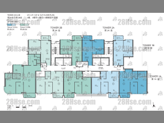 One Toscana 2 Block 2b G/f To 15/f FloorPlan