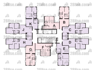 Block 1 1/f To 31/f FloorPlan