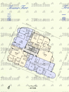 2座 1楼 平面图