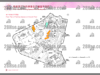 停车位平面图 平面图