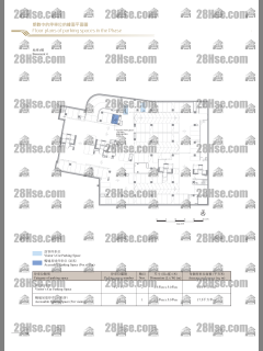 停車位平面圖 FloorPlan