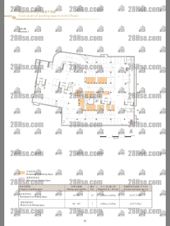 停車位平面圖 FloorPlan