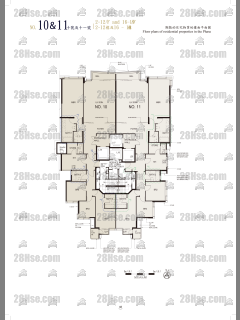 Phase 2 No. 10 And 11 2/f To 19/f FloorPlan