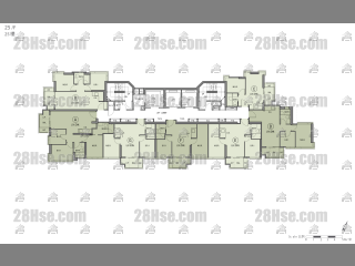 State Residence 2/f To 25/f FloorPlan