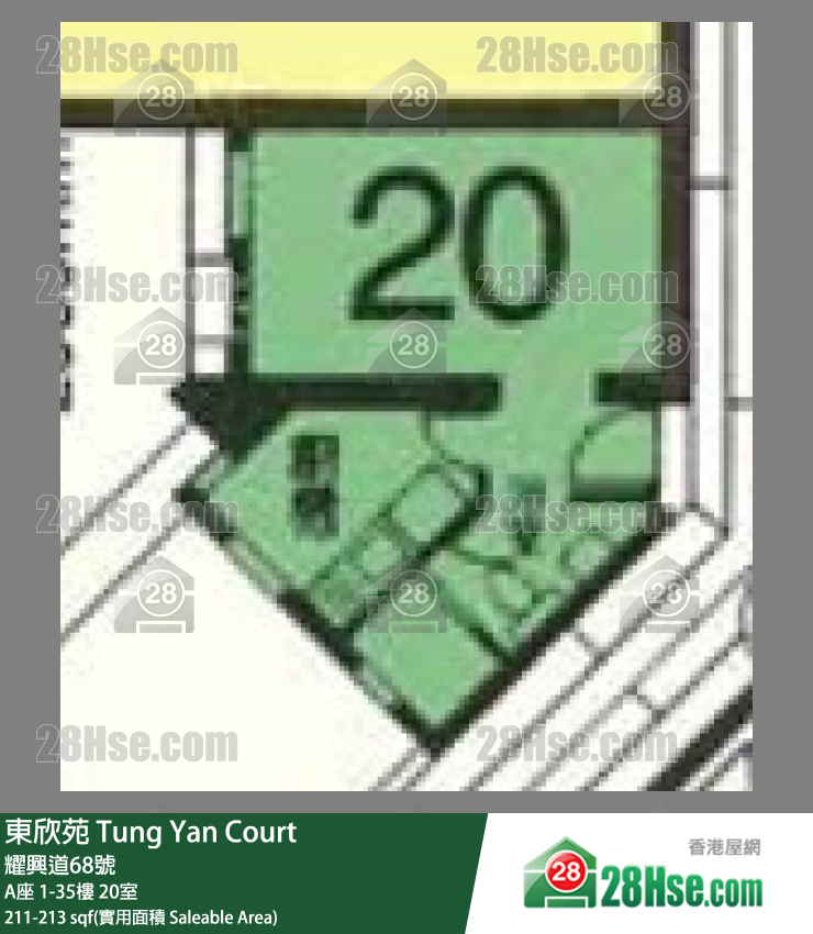 Tung Yan Court Unit FloorPlan (Provided by 28Hse) Tung Yan Court Unit FloorPlan (Provided by 28Hse)