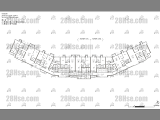 2期 第1(1A)座 5-45楼 平面图