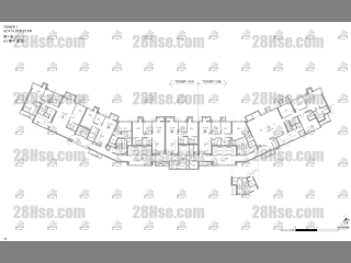 2期 第1(1A)座 5-45楼 平面图