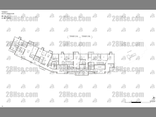 2期 第1(1A)座 5-45楼 平面图