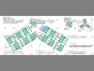 东茂楼 (D座) 3-35楼 平面图