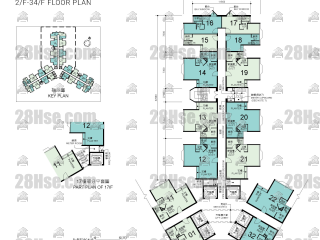 Tak Shing House 2/f To 34/f FloorPlan