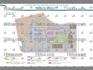 停車位平面圖 FloorPlan