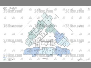 Ii 第5座(5b) 5/f To 46/f FloorPlan