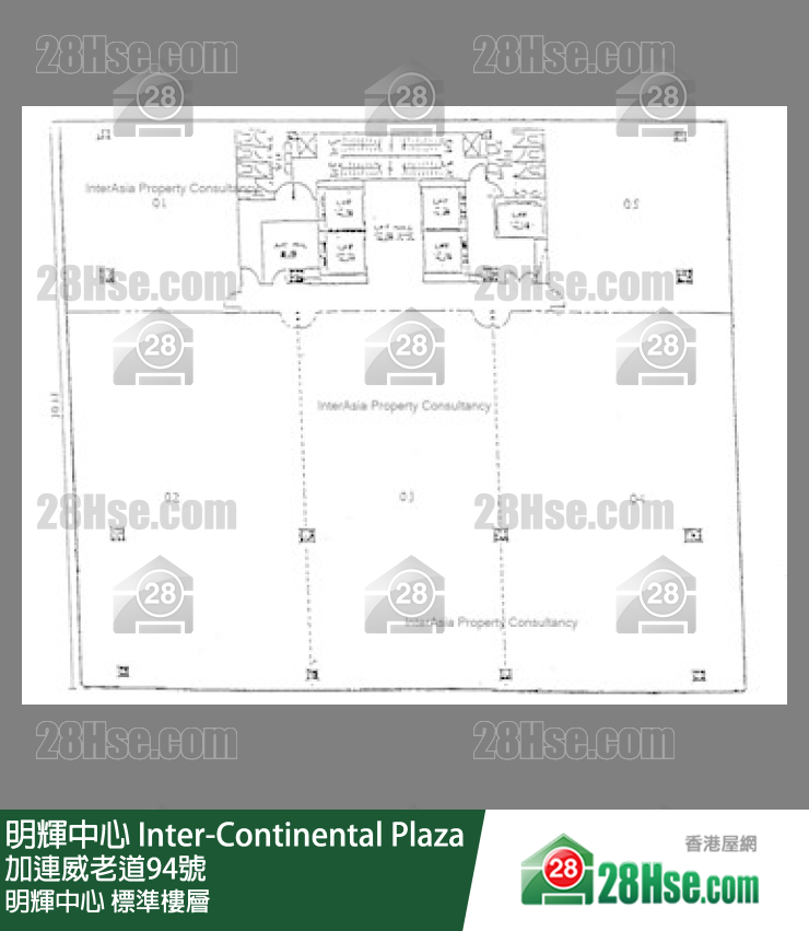 明辉中心 标准楼层 平面图 明辉中心 标准楼层 平面图