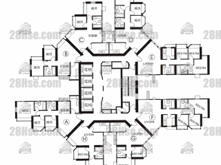 Block 2 2/f To 48/f FloorPlan